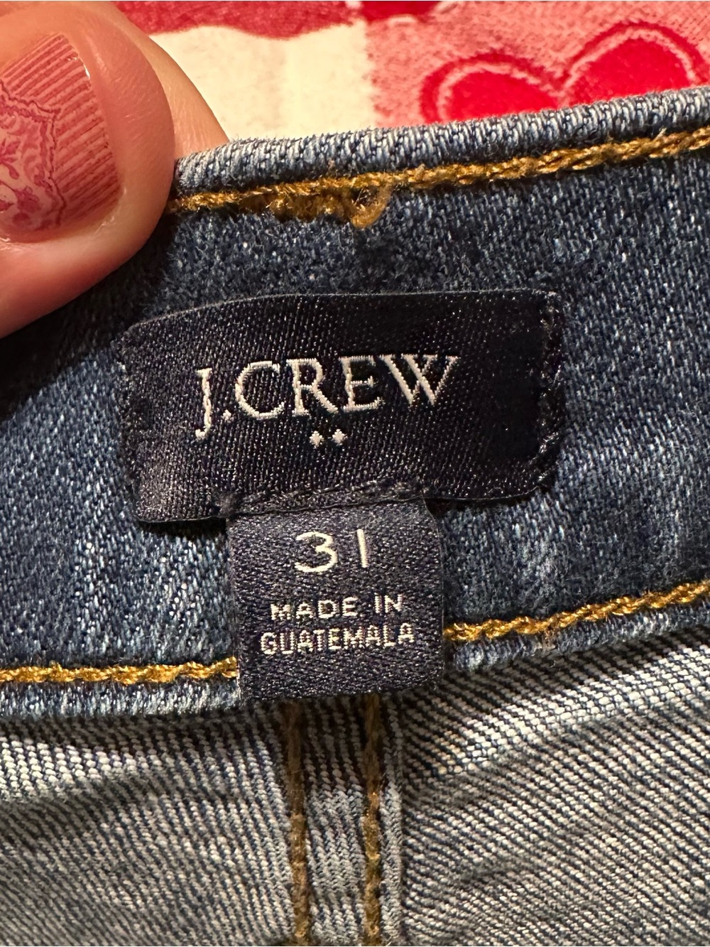 J. Crew Rolled Hem Jean Shorts - Picture 3 of 6
